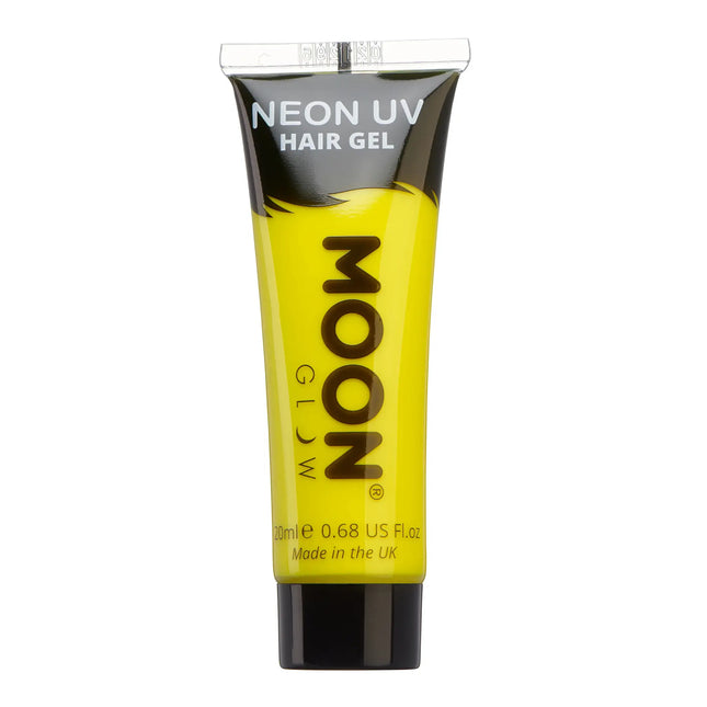 Moon Glow Neon UV Haargel Intensives Gelb 20ml