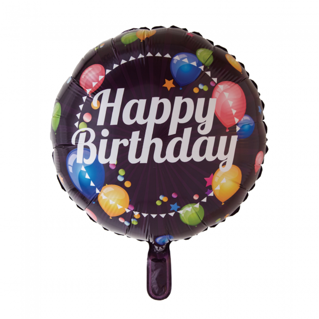 Helium Ballon Happy Birthday Ballons 45cm leer