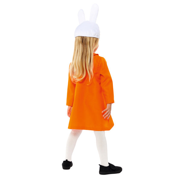 Kinderkostüm Miffy Orange Kleid