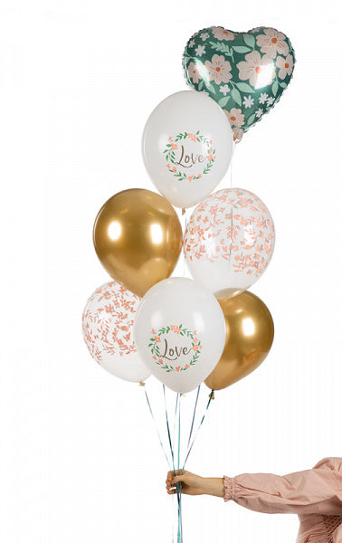 Ballons Love Mix 30cm 6Stk