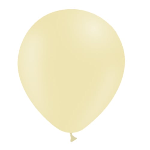 Gelbe Luftballons Pastell 30cm 10Stk