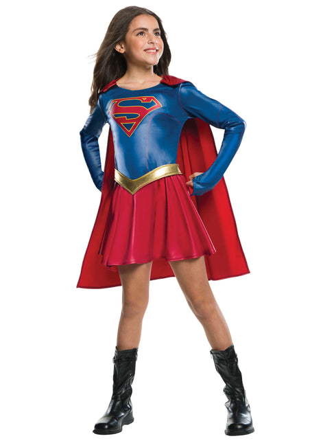 Supergirl Anzug Kinderkleid