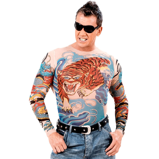 Shirt Tattoo Tiger