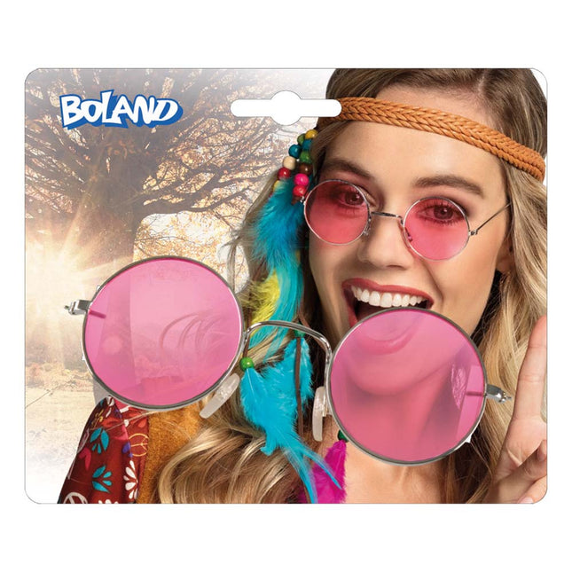 Hippie-Brille Rosa