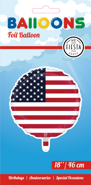 Amerika Helium Ballon Leer 45cm