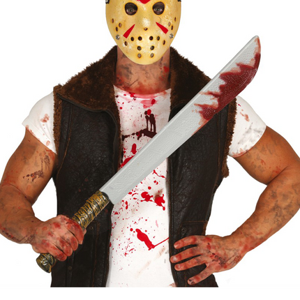 Halloween Blutige Machete 74cm