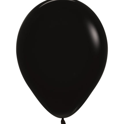 Ballons Schwarz 25cm 100Stk