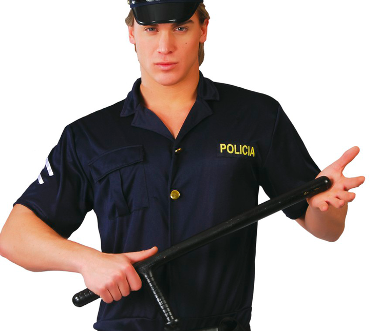 Waffe Stick Polizei 58,5cm