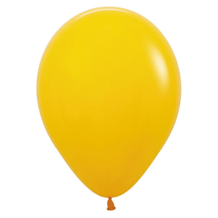 Luftballons Honig Gelb 23cm 50Stk