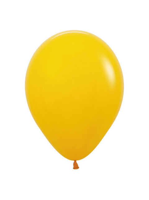 Luftballons Honig Gelb 23cm 50Stk