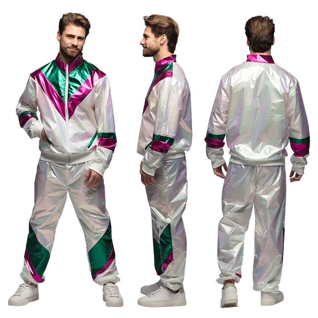 Farbiger Trainingsanzug Faulty Men's Holographic