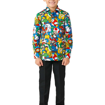 Super Mario Shirt Boy OppoSuits