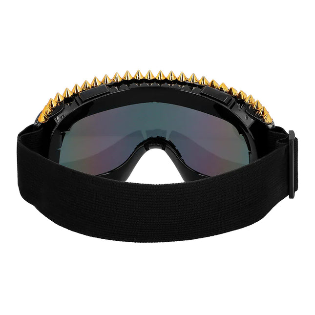 Gold Skibrille