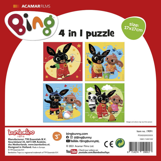 Bing 4 - In 1 Puzzle