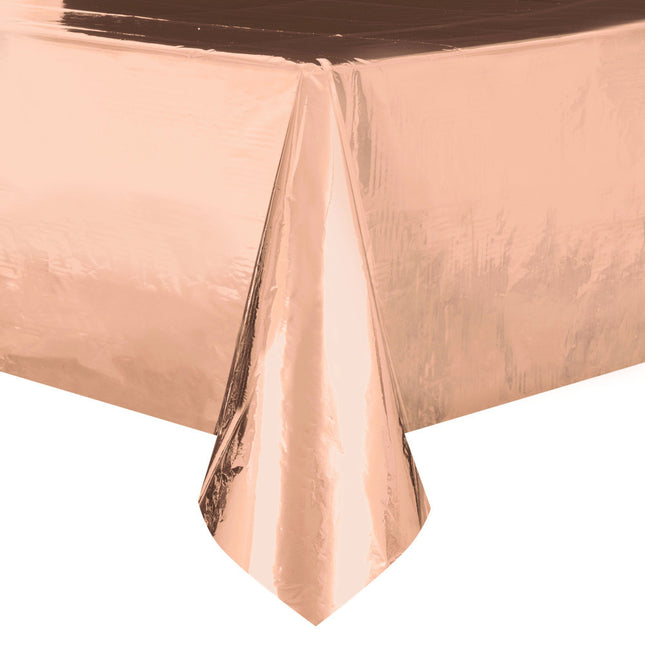 Rose Gold Tischtuch Metallic 2.74m