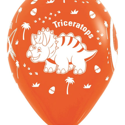 Ballons Dinosaurier Mix 30cm 25Stk