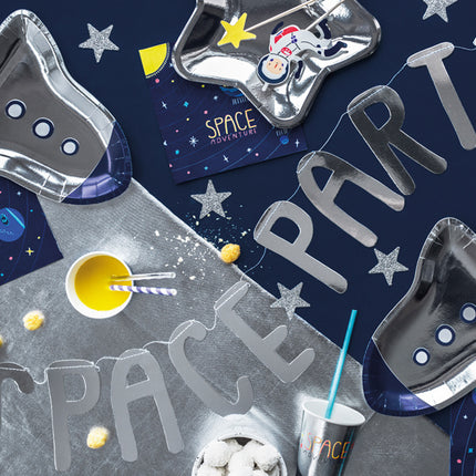 Space Party Teller 29,5 cm 6 Stk.