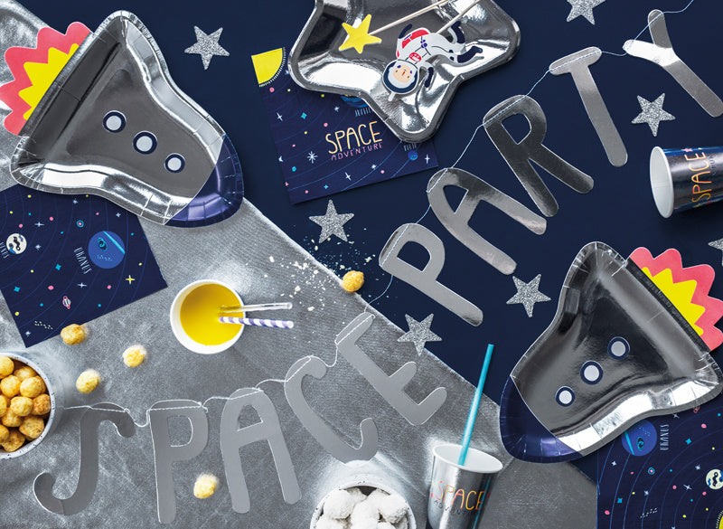 Space Party Teller 29,5 cm 6 Stk.