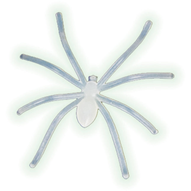 Glow In The Dark Spiders 5cm 50pcs