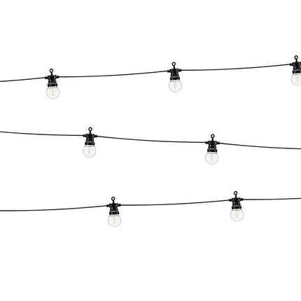 Lichtgirlande LED Lichter Schwarz 5m