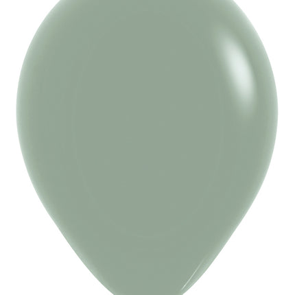 Ballons Pastell Dämmerung Lorbeer Grün 30cm 50Stk