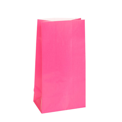 Partytüten Rosa 25cm 12Stück