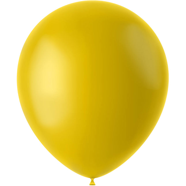 Gelbe Luftballons Toskanisch Gelb 33cm 50Stk