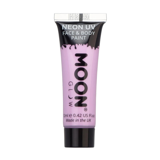 Moon Glow Pastell Neon UV Face Paint Pastell Lila 12ml