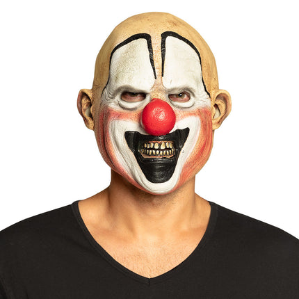 Halloween Maske Clown Glatze