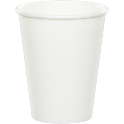 Weiße Becher 256ml 8Stk