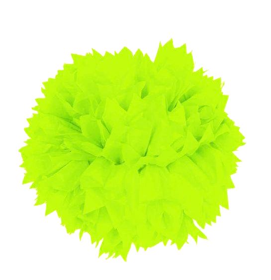 Pompon Neon Grün 30cm