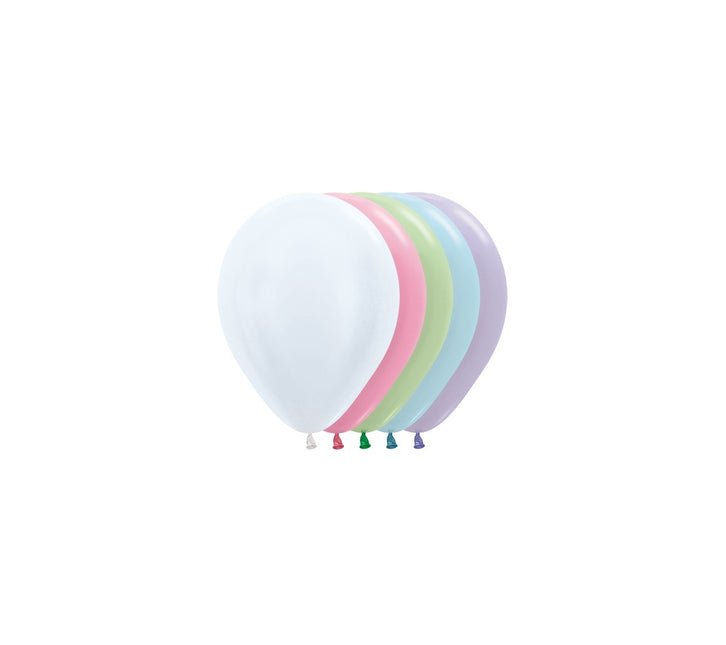 Ballons Pearl Mix 12cm 50Stk