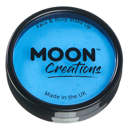 Moon Creations Pro Face Paint Kuchentöpfe Himmelblau 36g