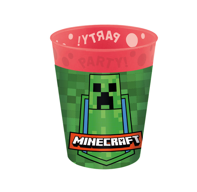 Minecraft Becher wiederverwendbar 250ml