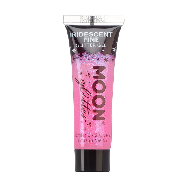 Moon Glitter Schillerndes Feines Glitzergel Rosa 12ml