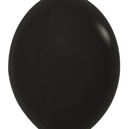 Ballons Schwarz 30cm 50Stk