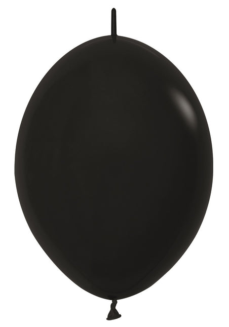 Ballons Schwarz 30cm 50Stk