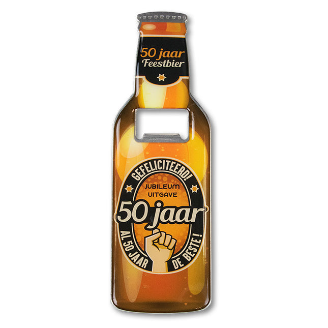 Bieröffner 50 Jahre 18,5cm