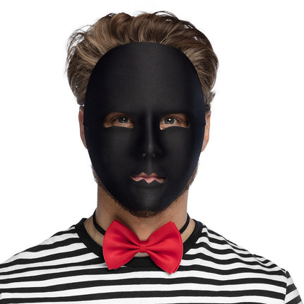 Schwarze Maske Pantomime