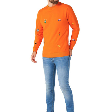 Orange Holland Hup Pullover Männer OppoSuits