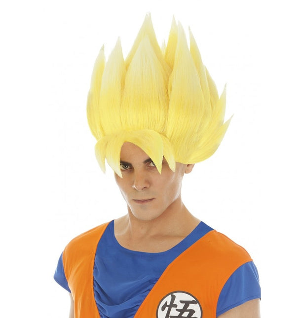 Goku Saiyan Perücke Gelb Dragon Ball Z