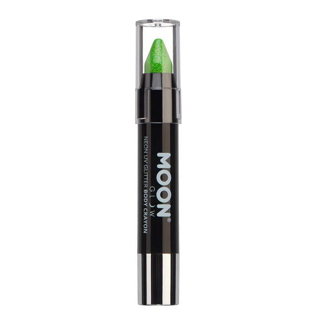 Moon Glow Neon UV Glitter Body Crayons Grün 3.2g