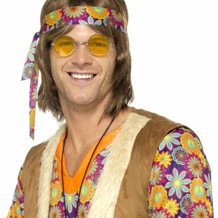 Hippie-Brille Gelb