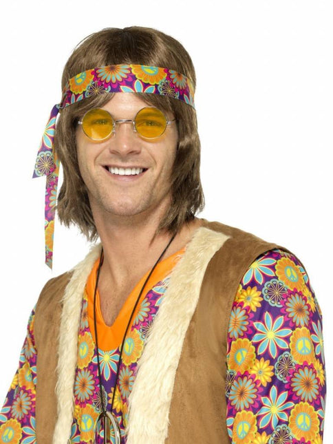 Hippie-Brille Gelb