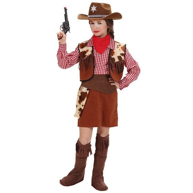 Cowgirl Girl Kostüm 6 Stück