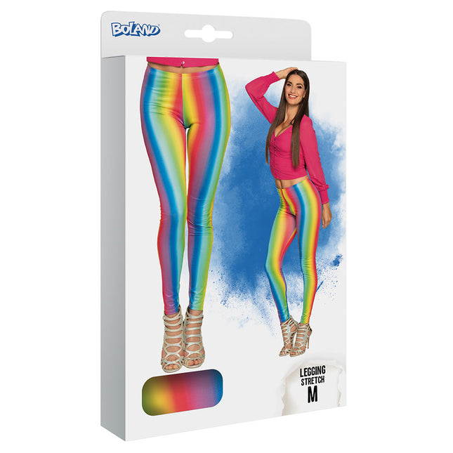 Regenbogen Leggings