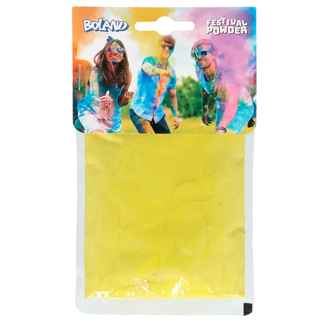 Gelbes Holi-Pulver 70gr