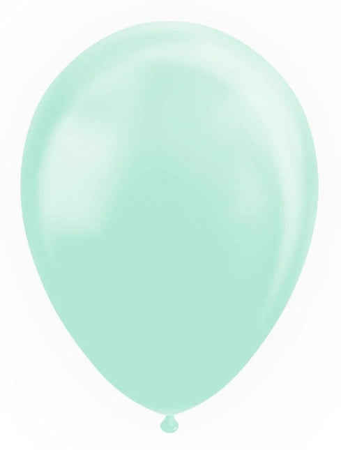 Mintgrüne Luftballons Pastell Macaron 30cm 100Stk.