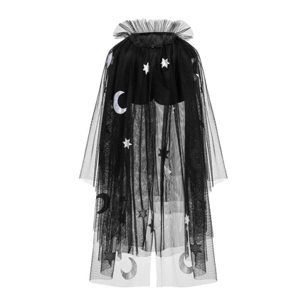 Schwarzes Halloween Cape