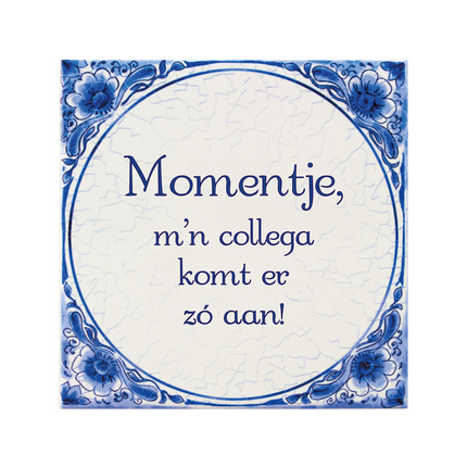 Delfter Blau Fliese Momente 14,5cm